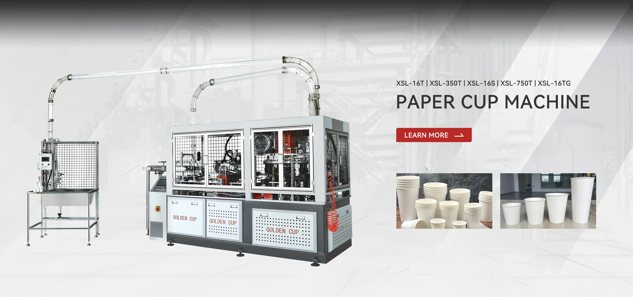 Máquina de xícara de papel de porcelana