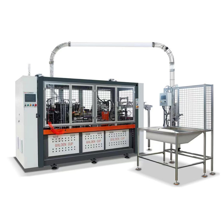 Máquina de copo de papel totalmente automática